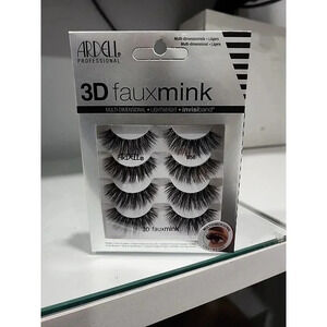 Ardell Professional 3D Faux Mink Multi-Dimensional Lightweight Lashes 858 Black